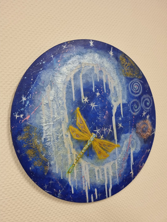 Maleri: Blue moon