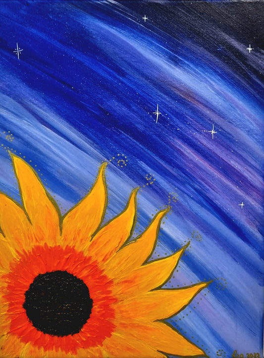 Maleri: "Sunflower"